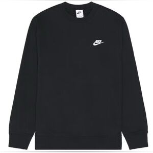 Vintage Nike Black Crewneck Sweater